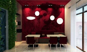 enterijer restoran sushi bar